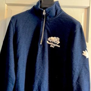 Rare Roots Canada 1/4 Zip Cabin Collection Pullover M Medium Washington DC City